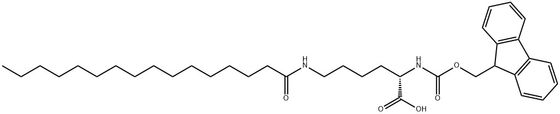 98+ White Powder Fmoc-L-Lys(Palmitopyl)-OH CAS NO. 201004-46-8