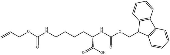 98+ White Powder Fmoc-Lys(Alloc)-OH CAS NO. 146982-27-6