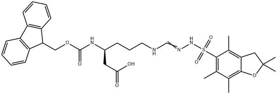 98+ White Powder Fmoc-HomoArg(Pbf)-OH CAS NO. 401915-53-5