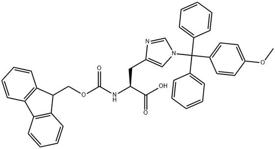 98+ White Powder Fmoc-L-His(Mmt)-OH CAS NO. 133367-33-6
