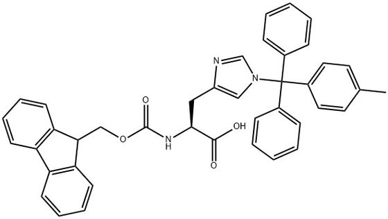 98+ White Powder Fmoc-L-His(Mtt)-OH CAS NO. 133367-34-7
