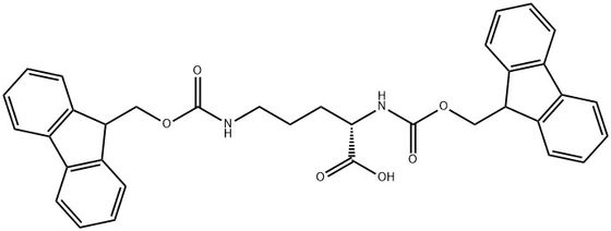 98+ White Powder Fmoc-L-Orn(Fmoc)-OH CAS NO. 201046-59-5
