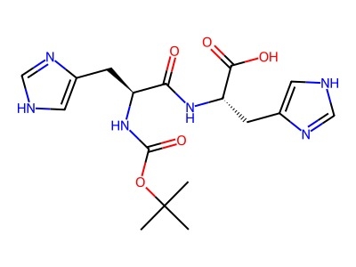 Ketidaktentuan Peptida Boc-His(Trt) -His(Trt) -OH HPLC 98+