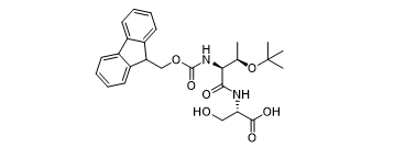 Pengotor Di-peptida Fmoc-Thr(tBu)-Ser-OH HPLC 98+ CAS 2171282-46-3