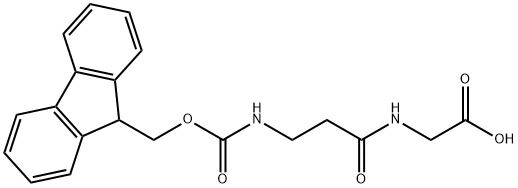 Fmoc-β-Ala-Gly-OH HPLC 99%+ Fase Cair untuk Sintesis Peptida CAS 133368-47-5