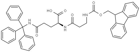 Fmoc-β-Ala-Gln(Trt)-OH Fase Cair untuk Sintesis Peptida CAS 2411591-25-6