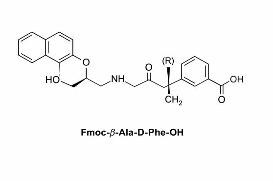 Fmoc-β-Ala-D-Phe-OH Peptide Penelitian Dadah Kekotoran