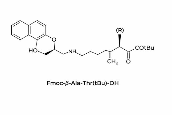 Blok Bangunan Dipeptida Fmoc-β-Ala-Thr(tBu)-OH Untuk SPPS